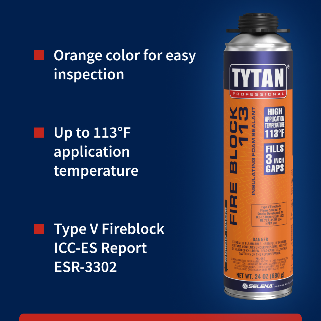 Fire Block 113 24 oz. Gun Foam (Kit)