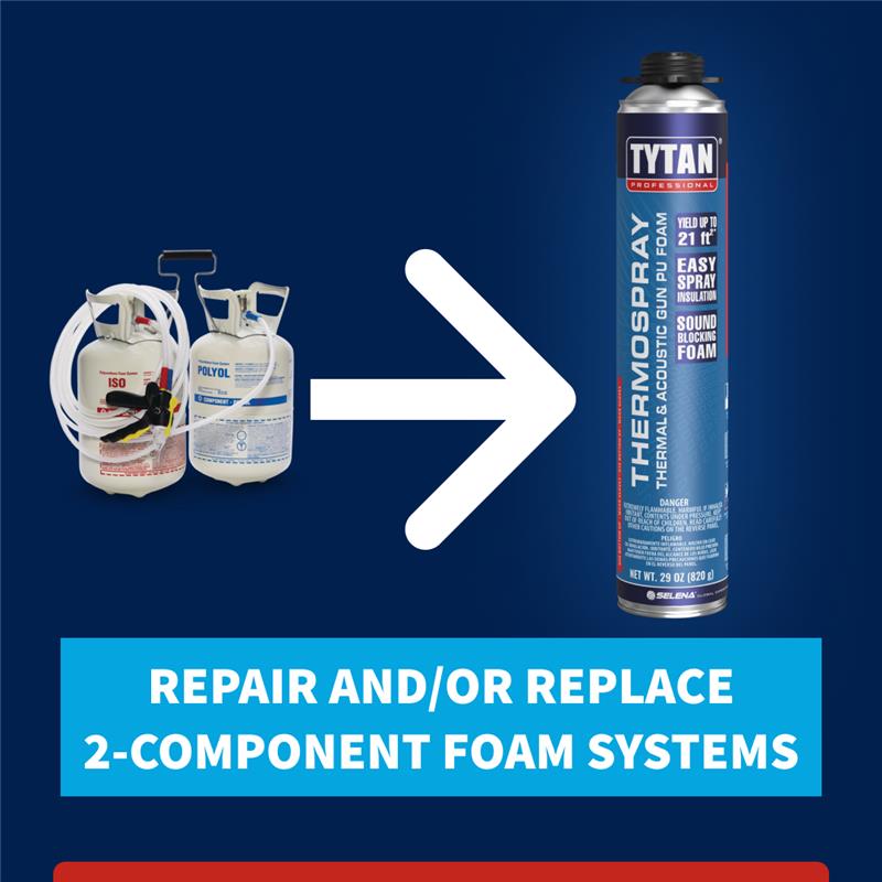 Thermospray 29 oz. Gun Foam (Kit)
