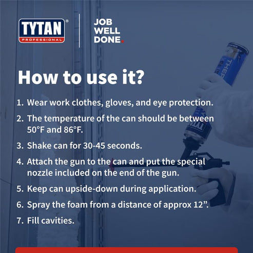 Tytan - Thermospray Gun Foam - 29oz (Box of 12) main image 1