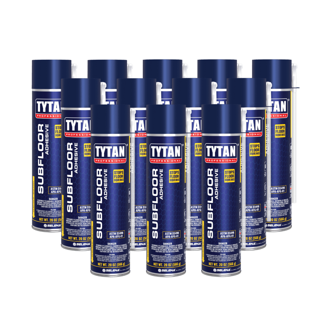 Tytan Professional Subfloor Adhesive 20 oz. Straw Foam