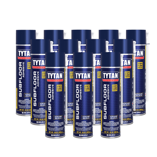 Subfloor Adhesive 20 oz. Straw Foam (12 Pack)