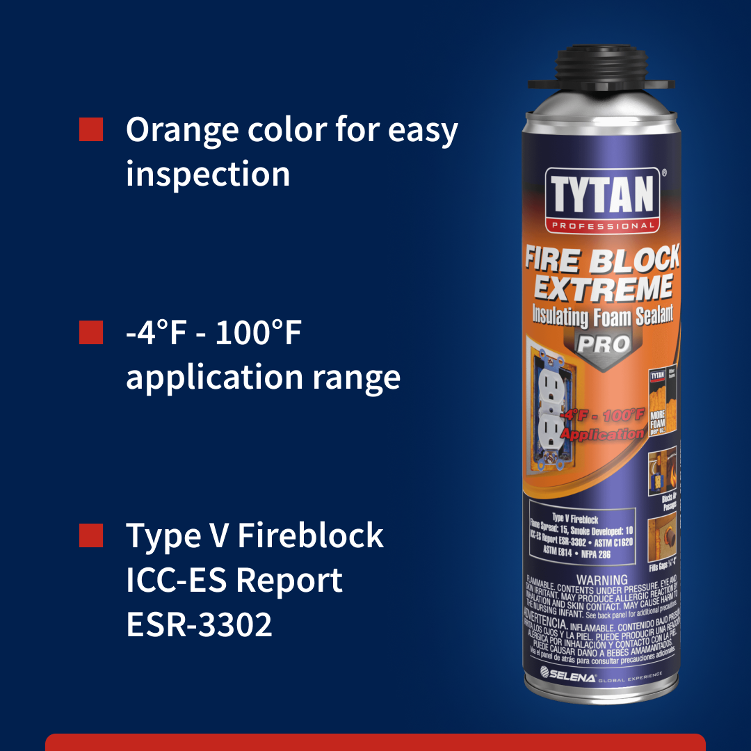 Fire Block Extreme 24 oz. Gun Foam – Tytan Professional