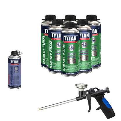 Gasket Foam 14 oz. (6 Can Kit)