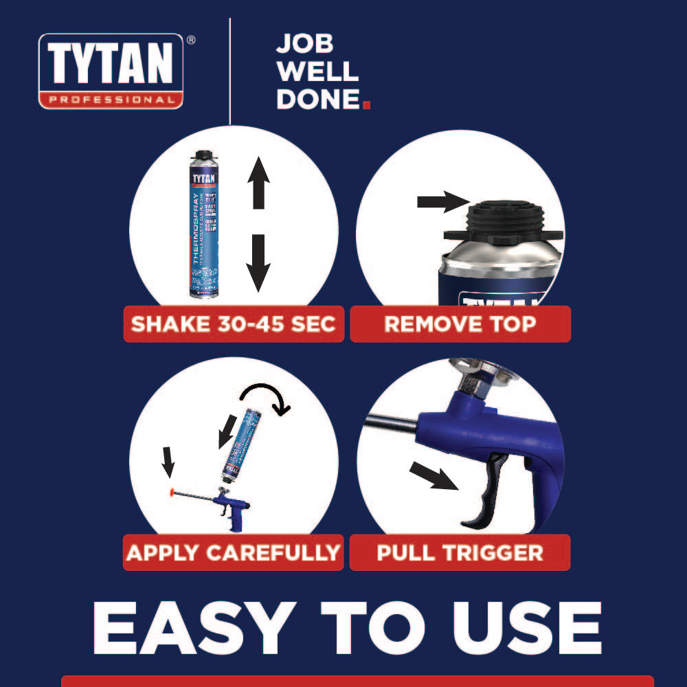 Thermospray 29 oz. Gun Foam (18 Can Kit)