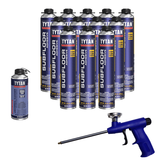 Subfloor Adhesive 29 oz. Gun Foam (12 Can Kit)