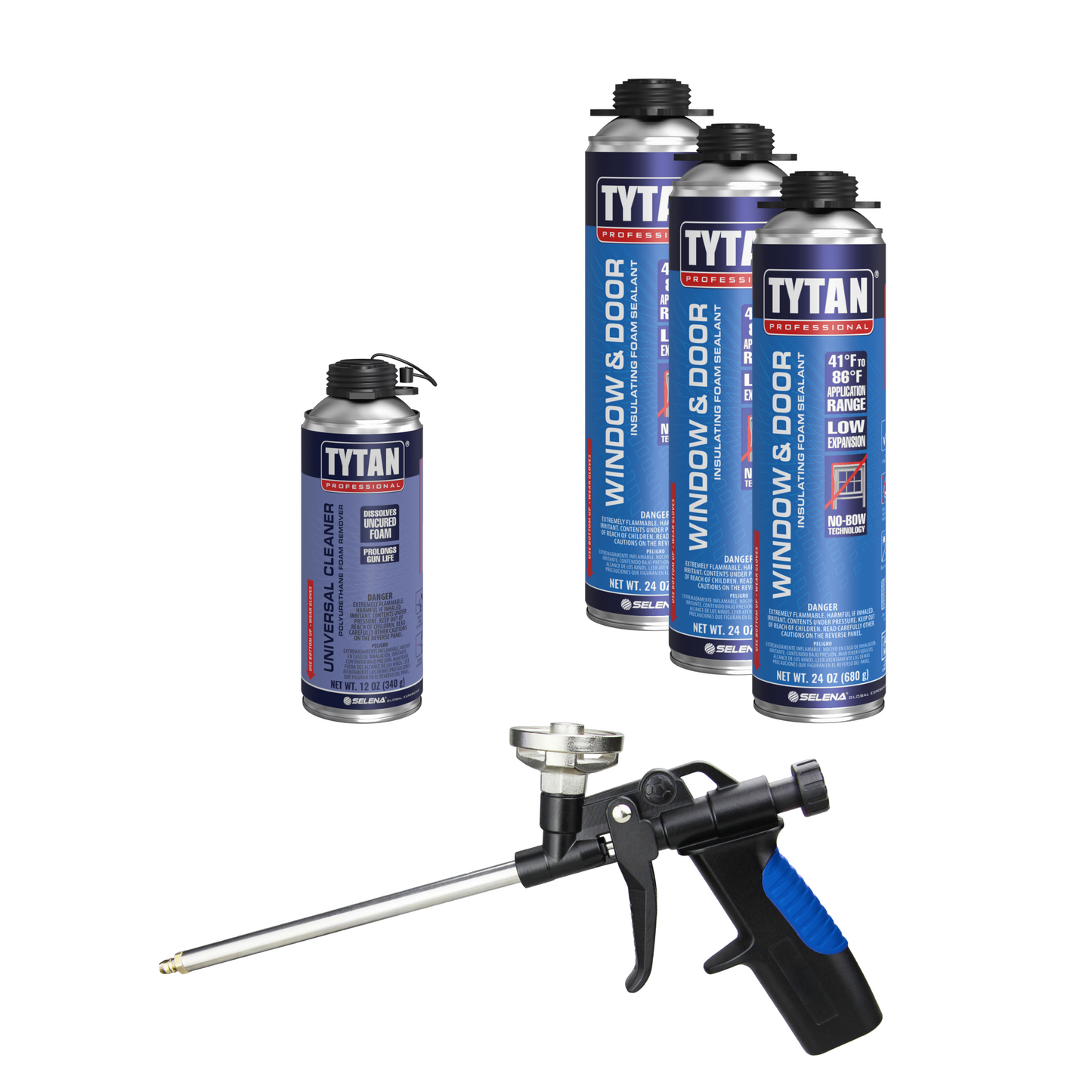 Window and Door Pro 24 oz. Gun Foam (3 Can Kit)