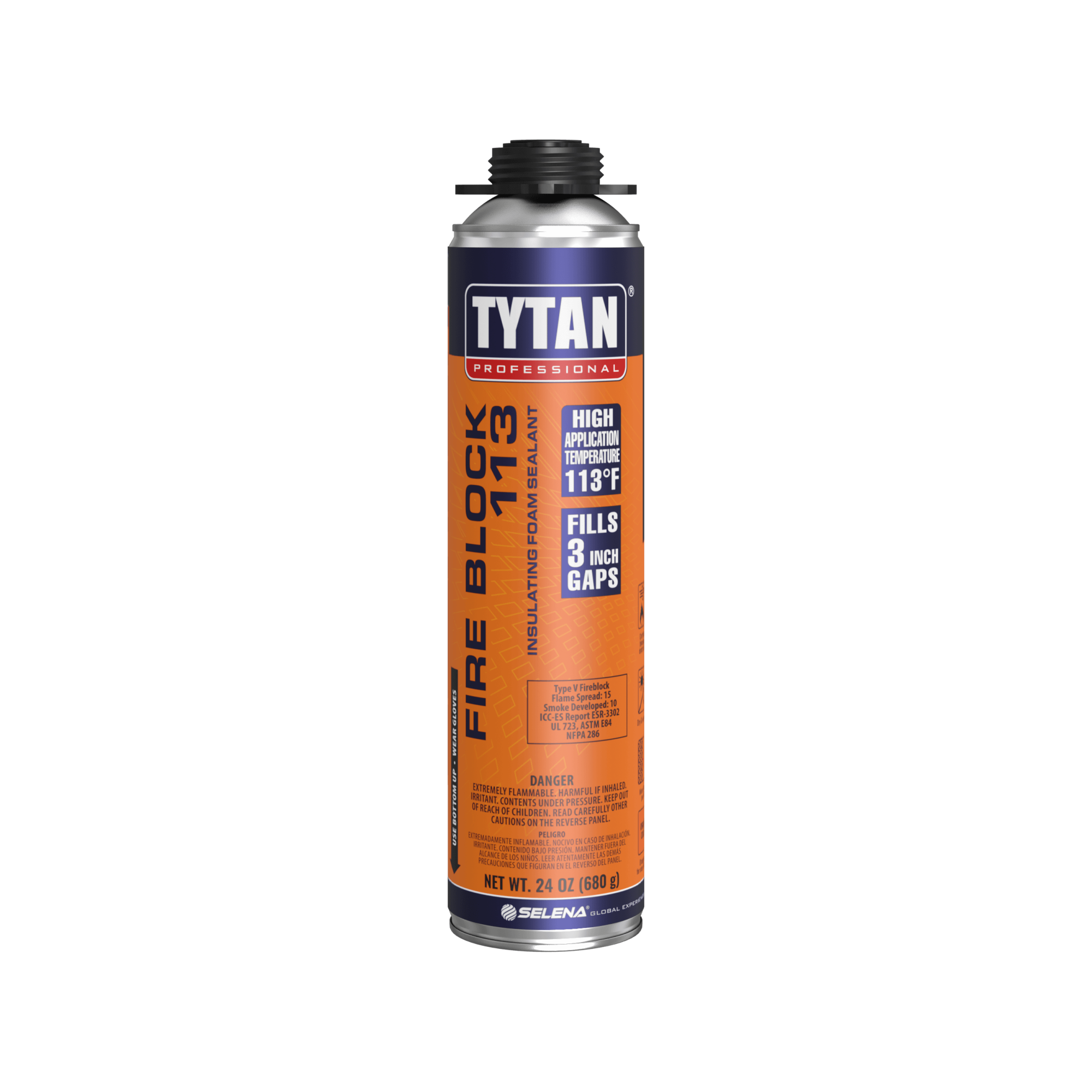 Fire Block 113 24 oz. Gun Foam – Tytan Professional (Selena USA, Inc.)