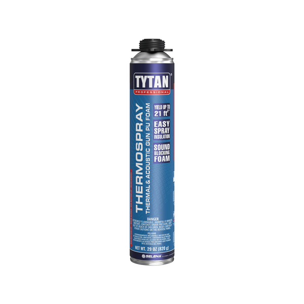 Thermospray Spray Foam Insulation 29 oz (1 Pack) for Insulation
