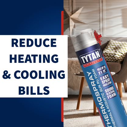 Thermospray Spray Foam Insulation Kit 29 oz (3 Pack) for Insulation & Air Sealing